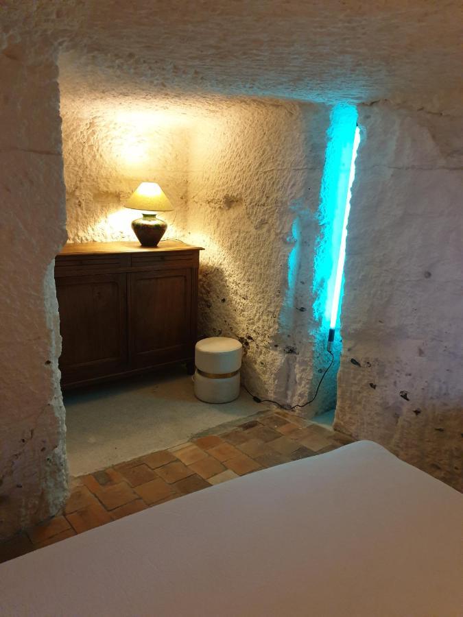 Gite Troglodyte Les Iris Villiers-sur-Loir ภายนอก รูปภาพ